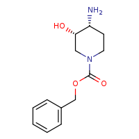 benzyl (3S,4R)-4-amino-3-hydroxypiperidine-1-carboxylate