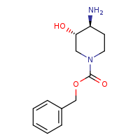 benzyl (3S,4S)-4-amino-3-hydroxypiperidine-1-carboxylate