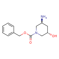 benzyl (3S,5S)-3-amino-5-hydroxypiperidine-1-carboxylate