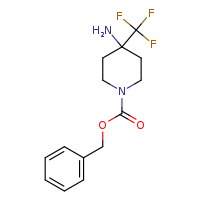 benzyl 4-amino-4-(trifluoromethyl)piperidine-1-carboxylate