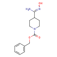 benzyl 4-[(Z)-N'-hydroxycarbamimidoyl]piperidine-1-carboxylate