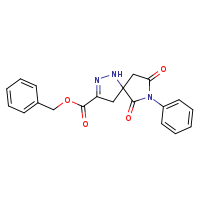 benzyl 6,8-dioxo-7-phenyl-1,2,7-triazaspiro[4.4]non-2-ene-3-carboxylate