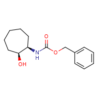 benzyl N-[(1R,2S)-2-hydroxycycloheptyl]carbamate