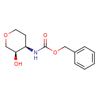 benzyl N-[(3R,4R)-3-hydroxyoxan-4-yl]carbamate