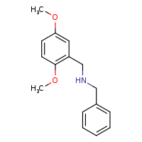 benzyl[(2,5-dimethoxyphenyl)methyl]amine