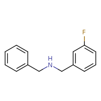 benzyl[(3-fluorophenyl)methyl]amine