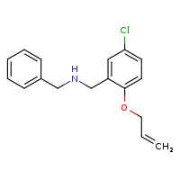 benzyl({[5-chloro-2-(prop-2-en-1-yloxy)phenyl]methyl})amine