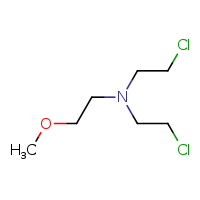 bis(2-chloroethyl)(2-methoxyethyl)amine