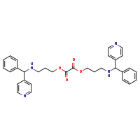 bis(3-{[phenyl(pyridin-4-yl)methyl]amino}propyl) oxalate