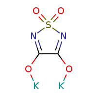 bis(potassiooxy)-1??,2,5-thiadiazole-1,1-dione