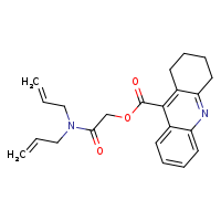 [bis(prop-2-en-1-yl)carbamoyl]methyl 1,2,3,4-tetrahydroacridine-9-carboxylate