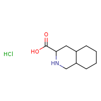 decahydroisoquinoline-3-carboxylic acid hydrochloride