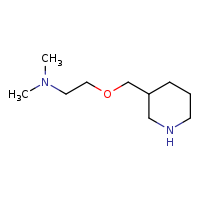 dimethyl[2-(piperidin-3-ylmethoxy)ethyl]amine