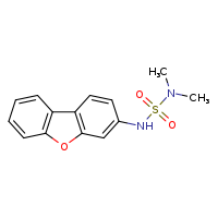 dimethyl({8-oxatricyclo[7.4.0.0²,?]trideca-1(9),2(7),3,5,10,12-hexaen-5-yl}sulfamoyl)amine