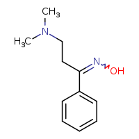 (E)-N-[3-(dimethylamino)-1-phenylpropylidene]hydroxylamine