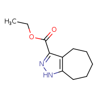 ethyl 1H,4H,5H,6H,7H,8H-cyclohepta[c]pyrazole-3-carboxylate