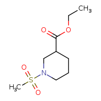 ethyl 1-methanesulfonylpiperidine-3-carboxylate