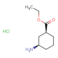 ethyl (1S,3R)-3-aminocyclohexane-1-carboxylate hydrochloride