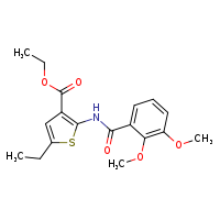 ethyl 2-(2,3-dimethoxybenzamido)-5-ethylthiophene-3-carboxylate