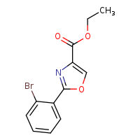 ethyl 2-(2-bromophenyl)-1,3-oxazole-4-carboxylate