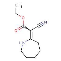 ethyl 2-[(2E)-azepan-2-ylidene]-2-cyanoacetate