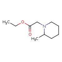 ethyl 2-(2-methylpiperidin-1-yl)acetate