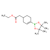 ethyl 2-[4-(4,4,5,5-tetramethyl-1,3,2-dioxaborolan-2-yl)cyclohex-3-en-1-yl]acetate