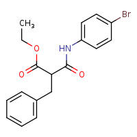 ethyl 2-[(4-bromophenyl)carbamoyl]-3-phenylpropanoate