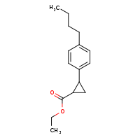 ethyl 2-(4-butylphenyl)cyclopropane-1-carboxylate