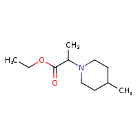 ethyl 2-(4-methylpiperidin-1-yl)propanoate