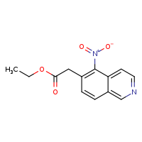 ethyl 2-(5-nitroisoquinolin-6-yl)acetate