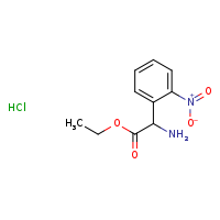 ethyl 2-amino-2-(2-nitrophenyl)acetate hydrochloride