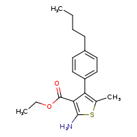 ethyl 2-amino-4-(4-butylphenyl)-5-methylthiophene-3-carboxylate
