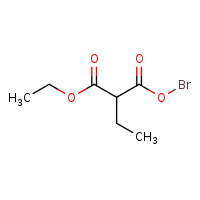 ethyl 2-[(bromooxy)carbonyl]butanoate