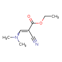 ethyl (2E)-2-cyano-3-(dimethylamino)prop-2-enoate