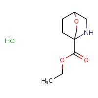 ethyl 2-oxa-5-azabicyclo[2.2.2]octane-4-carboxylate hydrochloride