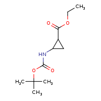 ethyl 2-[(tert-butoxycarbonyl)amino]cyclopropane-1-carboxylate