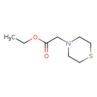 ethyl 2-(thiomorpholin-4-yl)acetate