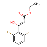ethyl 3-(2,6-difluorophenyl)-3-hydroxyprop-2-enoate