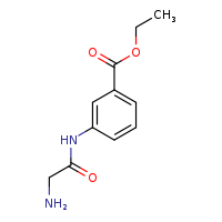 ethyl 3-(2-aminoacetamido)benzoate