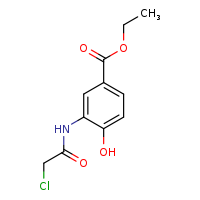 ethyl 3-(2-chloroacetamido)-4-hydroxybenzoate