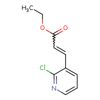 ethyl 3-(2-chloropyridin-3-yl)prop-2-enoate