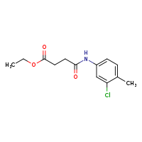 ethyl 3-[(3-chloro-4-methylphenyl)carbamoyl]propanoate