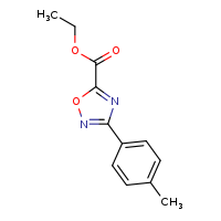 ethyl 3-(4-methylphenyl)-1,2,4-oxadiazole-5-carboxylate