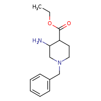 ethyl 3-amino-1-benzylpiperidine-4-carboxylate