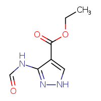 ethyl 3-formamido-1H-pyrazole-4-carboxylate