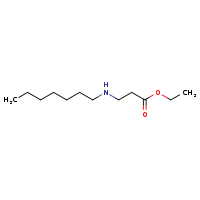 ethyl 3-(heptylamino)propanoate
