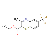 ethyl 3-methyl-6-(trifluoromethyl)-2H-1,4-benzothiazine-2-carboxylate