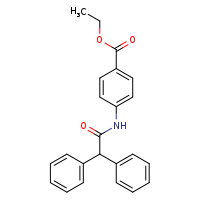 ethyl 4-(2,2-diphenylacetamido)benzoate