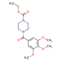 ethyl 4-(3,4,5-trimethoxybenzoyl)piperazine-1-carboxylate